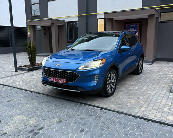 Синий Форд Эскейп, объемом двигателя 2.5 л и пробегом 83 тыс. км за 21000 $, фото 1 на Automoto.ua