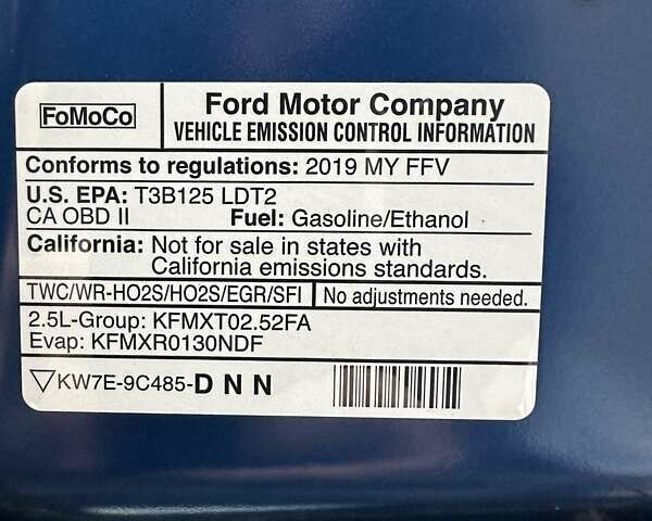 Синий Форд Эскейп, объемом двигателя 2.49 л и пробегом 80 тыс. км за 15300 $, фото 12 на Automoto.ua