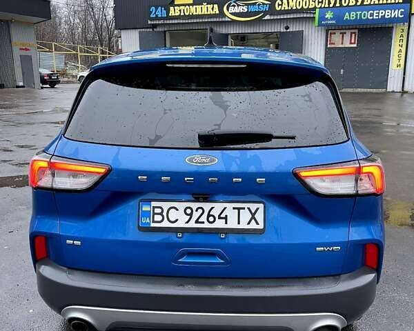 Синий Форд Эскейп, объемом двигателя 1.5 л и пробегом 41 тыс. км за 17000 $, фото 5 на Automoto.ua