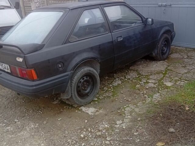 Чорний Форд Ескорт, об'ємом двигуна 1.3 л та пробігом 3 тис. км за 404 $, фото 1 на Automoto.ua