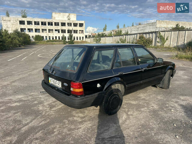 Черный Форд Эскорт, объемом двигателя 1.4 л и пробегом 330 тыс. км за 750 $, фото 4 на Automoto.ua