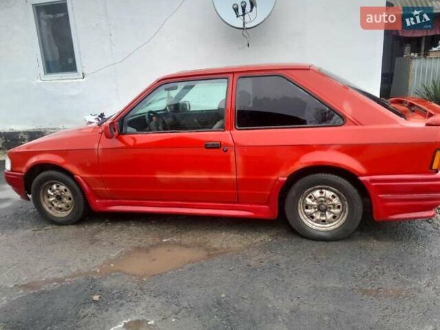 Червоний Форд Ескорт, об'ємом двигуна 1 л та пробігом 120 тис. км за 710 $, фото 2 на Automoto.ua