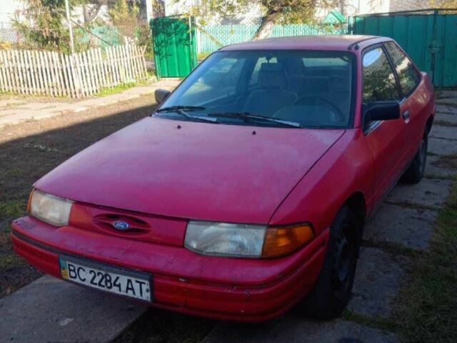 Красный Форд Эскорт, объемом двигателя 2 л и пробегом 61 тыс. км за 700 $, фото 3 на Automoto.ua