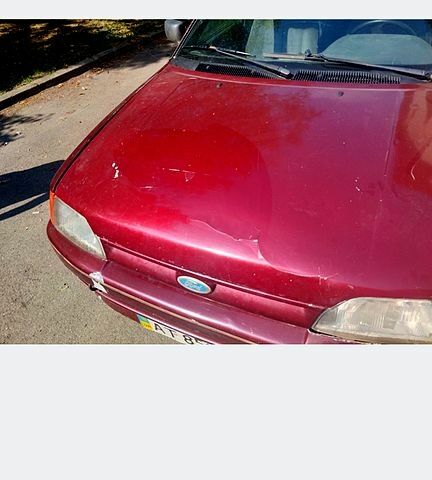 Червоний Форд Ескорт, об'ємом двигуна 1.6 л та пробігом 399 тис. км за 400 $, фото 1 на Automoto.ua