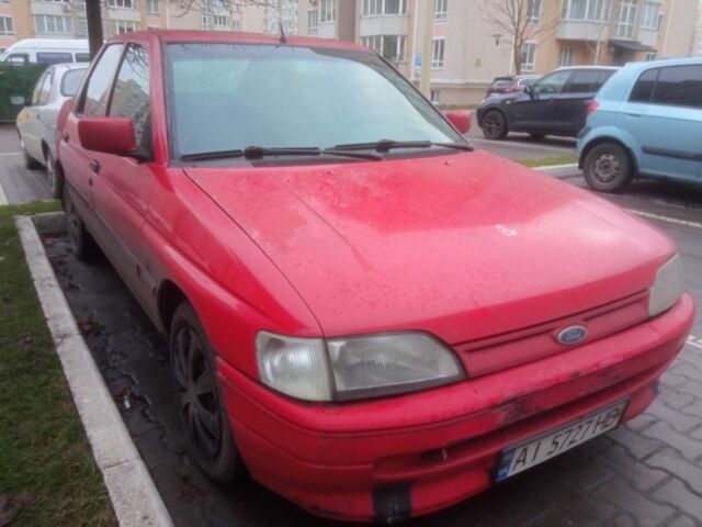 Червоний Форд Ескорт, об'ємом двигуна 0 л та пробігом 233 тис. км за 950 $, фото 6 на Automoto.ua