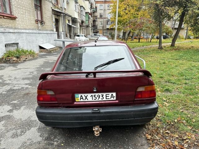 Червоний Форд Ескорт, об'ємом двигуна 10 л та пробігом 3 тис. км за 600 $, фото 4 на Automoto.ua