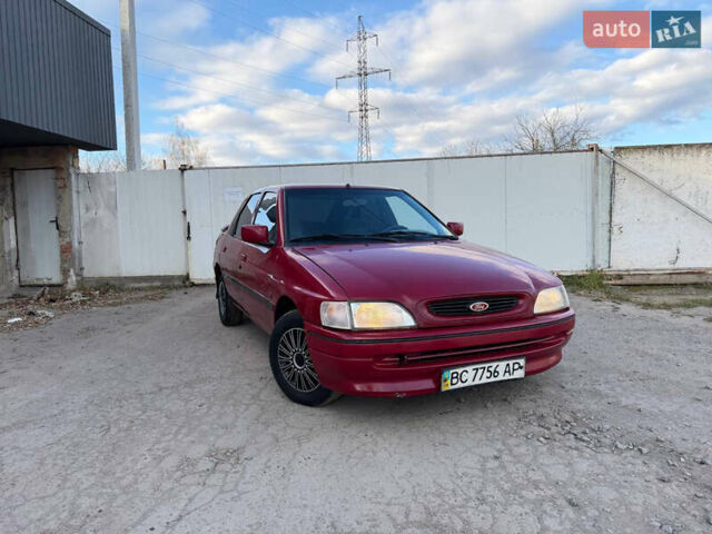 Червоний Форд Ескорт, об'ємом двигуна 1.6 л та пробігом 231 тис. км за 1350 $, фото 5 на Automoto.ua