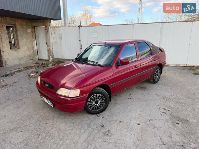 Червоний Форд Ескорт, об'ємом двигуна 1.6 л та пробігом 231 тис. км за 1350 $, фото 11 на Automoto.ua