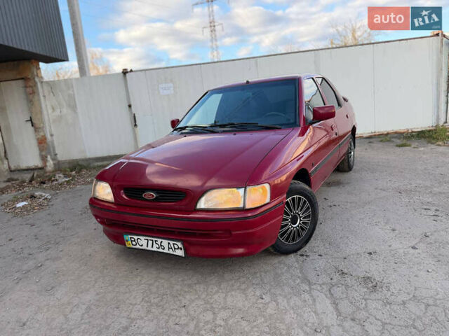 Червоний Форд Ескорт, об'ємом двигуна 1.6 л та пробігом 231 тис. км за 1350 $, фото 15 на Automoto.ua