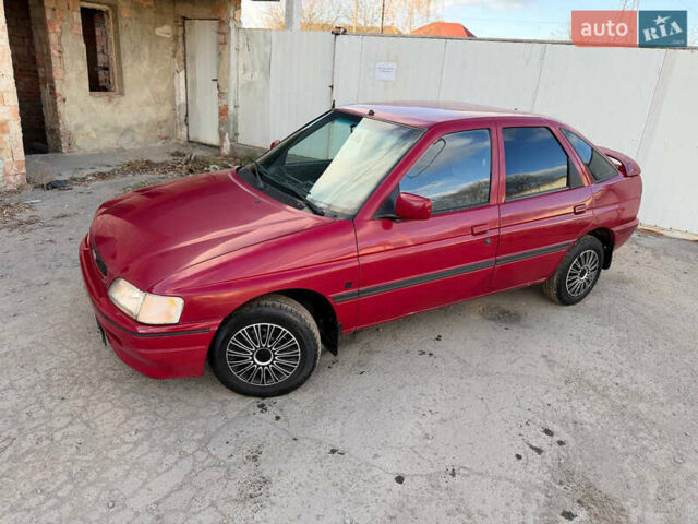 Червоний Форд Ескорт, об'ємом двигуна 1.6 л та пробігом 231 тис. км за 1350 $, фото 16 на Automoto.ua