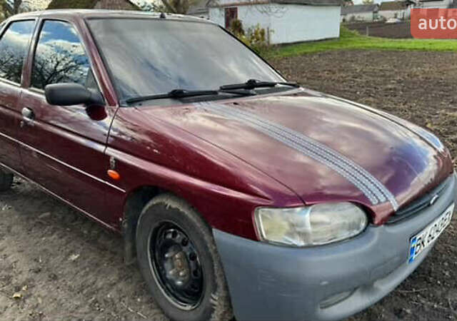 Червоний Форд Ескорт, об'ємом двигуна 1.4 л та пробігом 305 тис. км за 1200 $, фото 11 на Automoto.ua