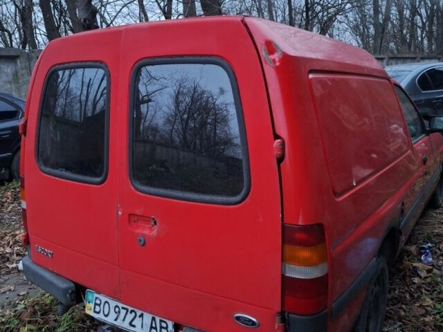 Червоний Форд Ескорт, об'ємом двигуна 1.4 л та пробігом 255 тис. км за 500 $, фото 3 на Automoto.ua