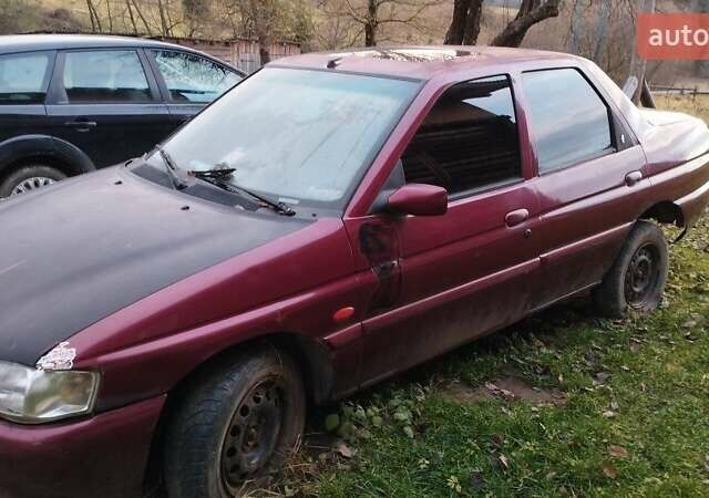 Червоний Форд Ескорт, об'ємом двигуна 1.4 л та пробігом 180 тис. км за 665 $, фото 2 на Automoto.ua