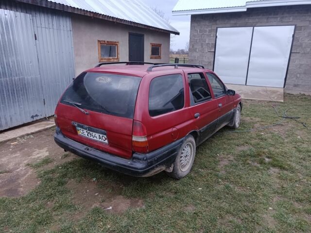 Красный Форд Эскорт, объемом двигателя 1.4 л и пробегом 300 тыс. км за 499 $, фото 2 на Automoto.ua