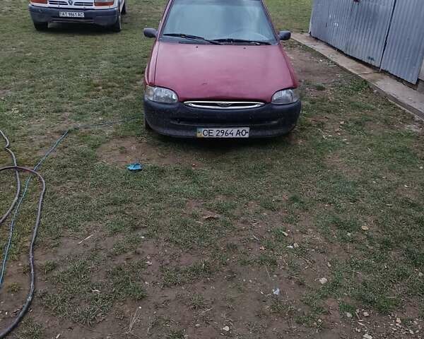 Красный Форд Эскорт, объемом двигателя 1.4 л и пробегом 300 тыс. км за 499 $, фото 3 на Automoto.ua