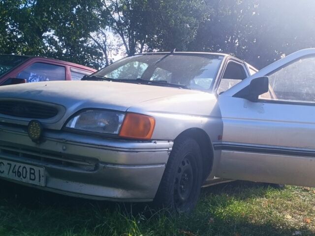 Сірий Форд Ескорт, об'ємом двигуна 1.4 л та пробігом 134 тис. км за 727 $, фото 3 на Automoto.ua