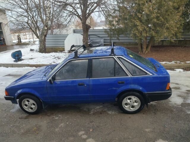 Синий Форд Эскорт, объемом двигателя 1.1 л и пробегом 77 тыс. км за 649 $, фото 14 на Automoto.ua