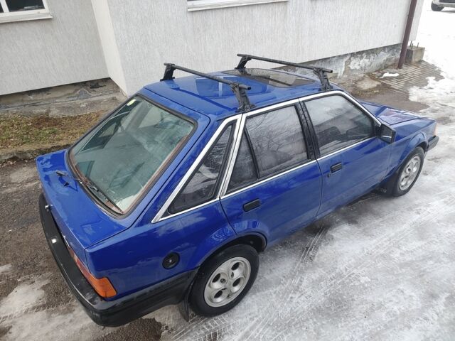 Синий Форд Эскорт, объемом двигателя 1.1 л и пробегом 77 тыс. км за 649 $, фото 8 на Automoto.ua