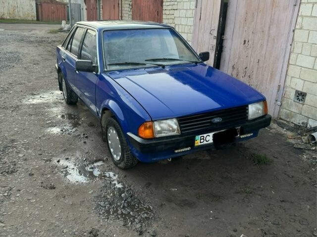 Синий Форд Эскорт, объемом двигателя 1.1 л и пробегом 69 тыс. км за 850 $, фото 8 на Automoto.ua