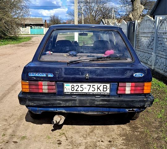Синий Форд Эскорт, объемом двигателя 1.6 л и пробегом 250 тыс. км за 440 $, фото 3 на Automoto.ua