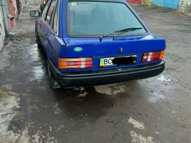 Синий Форд Эскорт, объемом двигателя 1.1 л и пробегом 69 тыс. км за 850 $, фото 3 на Automoto.ua