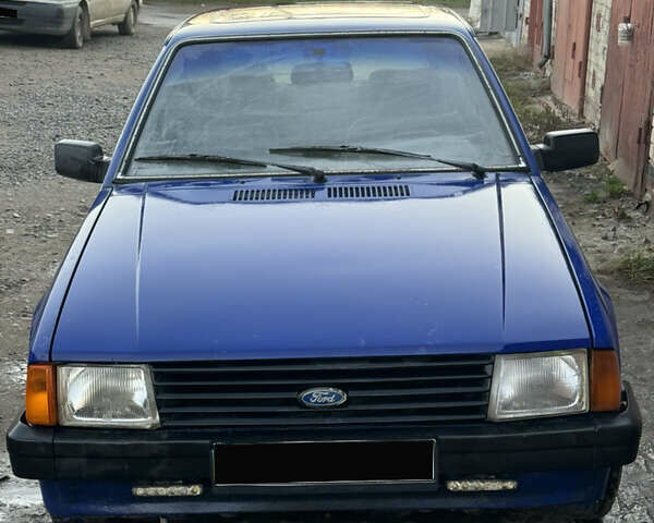 Синий Форд Эскорт, объемом двигателя 1.1 л и пробегом 69 тыс. км за 750 $, фото 5 на Automoto.ua