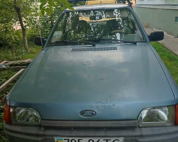 Синій Форд Ескорт, об'ємом двигуна 1.4 л та пробігом 478 тис. км за 1300 $, фото 16 на Automoto.ua