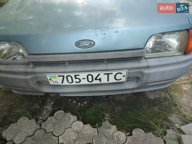 Синій Форд Ескорт, об'ємом двигуна 1.4 л та пробігом 478 тис. км за 1300 $, фото 13 на Automoto.ua