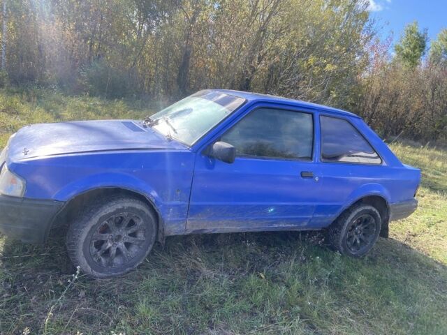 Синий Форд Эскорт, объемом двигателя 1.4 л и пробегом 250 тыс. км за 650 $, фото 3 на Automoto.ua