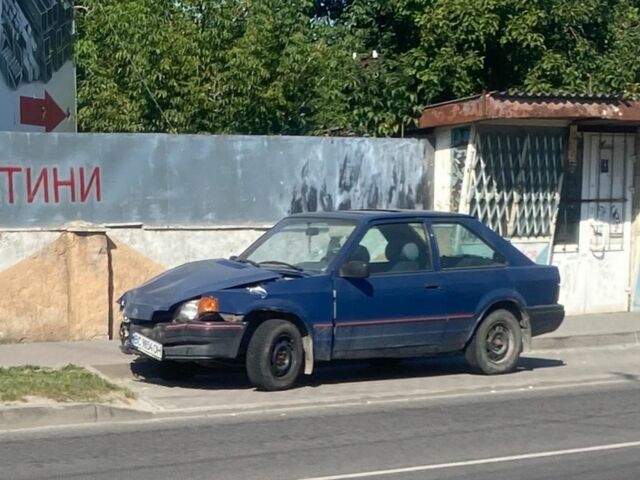 Синий Форд Эскорт, объемом двигателя 1.3 л и пробегом 3 тыс. км за 500 $, фото 6 на Automoto.ua