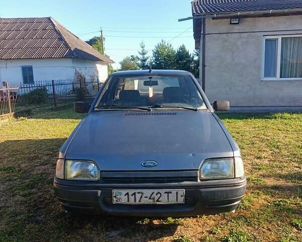 Синий Форд Эскорт, объемом двигателя 1.3 л и пробегом 100 тыс. км за 800 $, фото 17 на Automoto.ua
