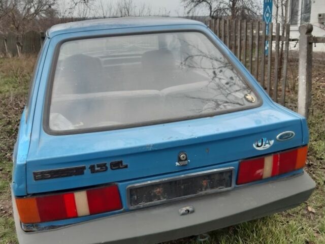 Синий Форд Эскорт, объемом двигателя 1.3 л и пробегом 66 тыс. км за 167 $, фото 1 на Automoto.ua