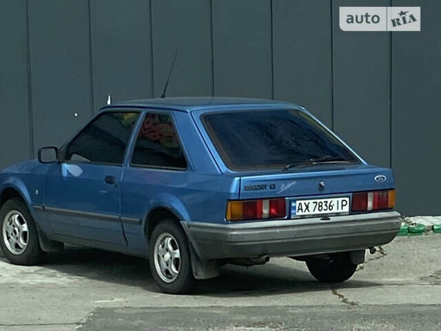 Синий Форд Эскорт, объемом двигателя 1.4 л и пробегом 99 тыс. км за 1250 $, фото 24 на Automoto.ua