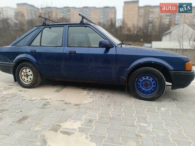 Синій Форд Ескорт, об'ємом двигуна 1.3 л та пробігом 250 тис. км за 700 $, фото 12 на Automoto.ua
