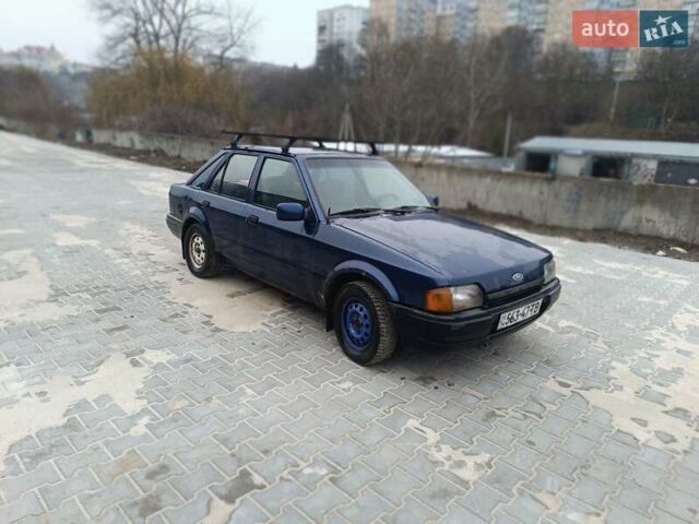 Синій Форд Ескорт, об'ємом двигуна 1.3 л та пробігом 250 тис. км за 700 $, фото 11 на Automoto.ua