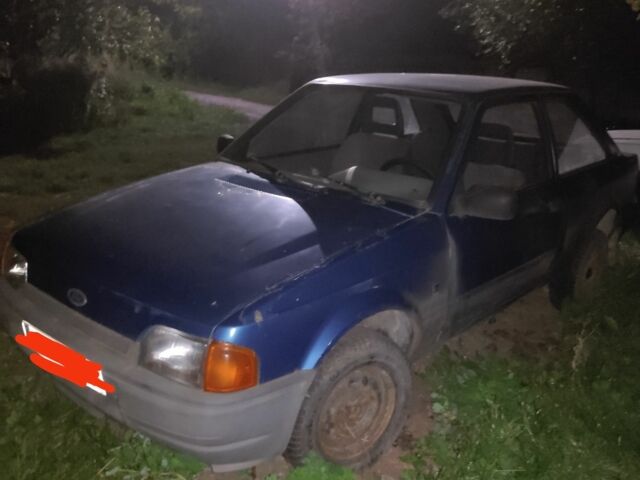 Синій Форд Ескорт, об'ємом двигуна 1.3 л та пробігом 260 тис. км за 2000 $, фото 1 на Automoto.ua