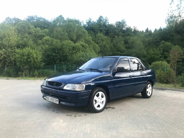 Синий Форд Эскорт, объемом двигателя 1.4 л и пробегом 130 тыс. км за 1000 $, фото 7 на Automoto.ua