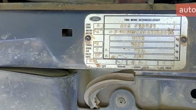 Синий Форд Эскорт, объемом двигателя 1.4 л и пробегом 999 тыс. км за 1492 $, фото 7 на Automoto.ua