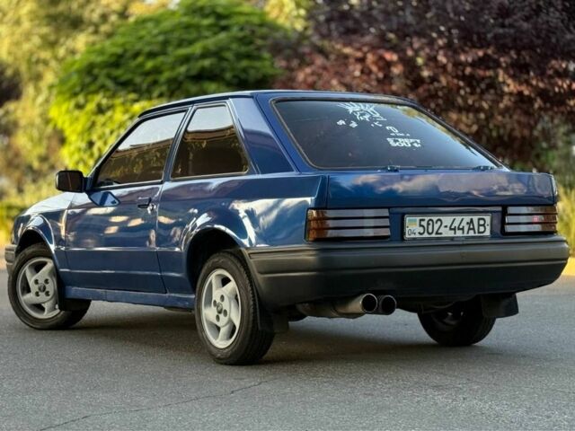 Синий Форд Эскорт, объемом двигателя 1.3 л и пробегом 300 тыс. км за 799 $, фото 2 на Automoto.ua