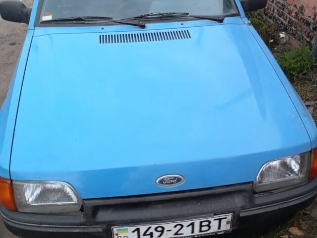 Синий Форд Эскорт, объемом двигателя 1.4 л и пробегом 54 тыс. км за 800 $, фото 3 на Automoto.ua