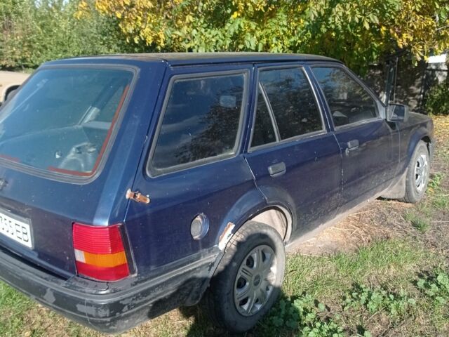 Синій Форд Ескорт, об'ємом двигуна 1.3 л та пробігом 200 тис. км за 800 $, фото 4 на Automoto.ua