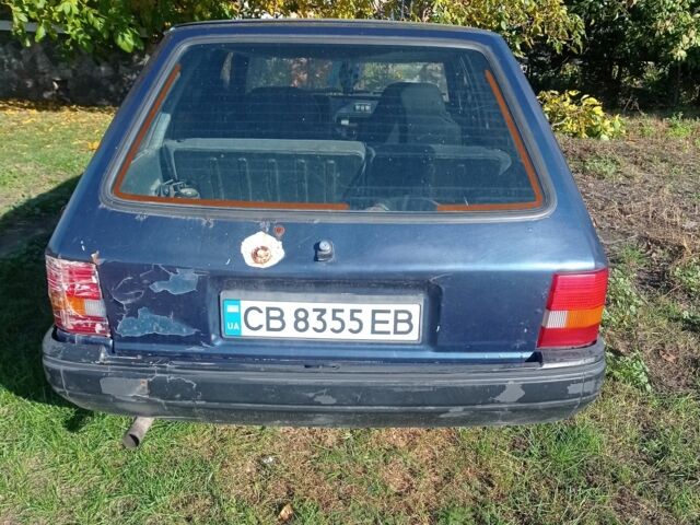 Синій Форд Ескорт, об'ємом двигуна 1.3 л та пробігом 200 тис. км за 800 $, фото 3 на Automoto.ua