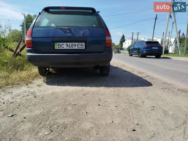 Синий Форд Эскорт, объемом двигателя 1.4 л и пробегом 55 тыс. км за 1000 $, фото 2 на Automoto.ua