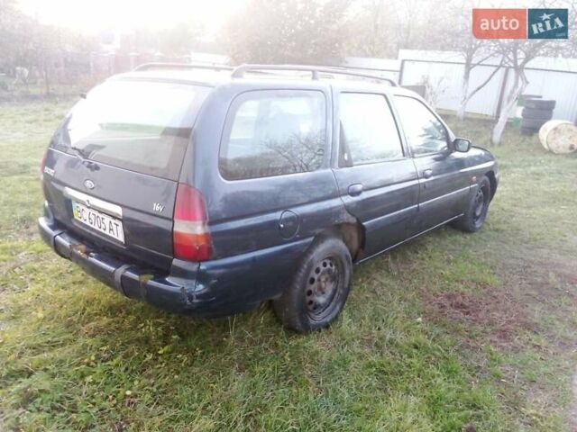 Синий Форд Эскорт, объемом двигателя 1.6 л и пробегом 150 тыс. км за 600 $, фото 6 на Automoto.ua