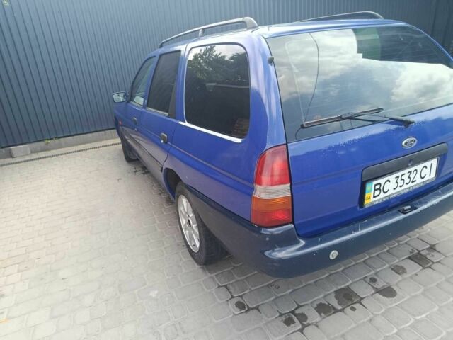 Синий Форд Эскорт, объемом двигателя 1.4 л и пробегом 41 тыс. км за 1600 $, фото 8 на Automoto.ua