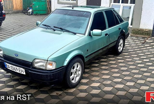 Зеленый Форд Эскорт, объемом двигателя 1.4 л и пробегом 200 тыс. км за 850 $, фото 2 на Automoto.ua