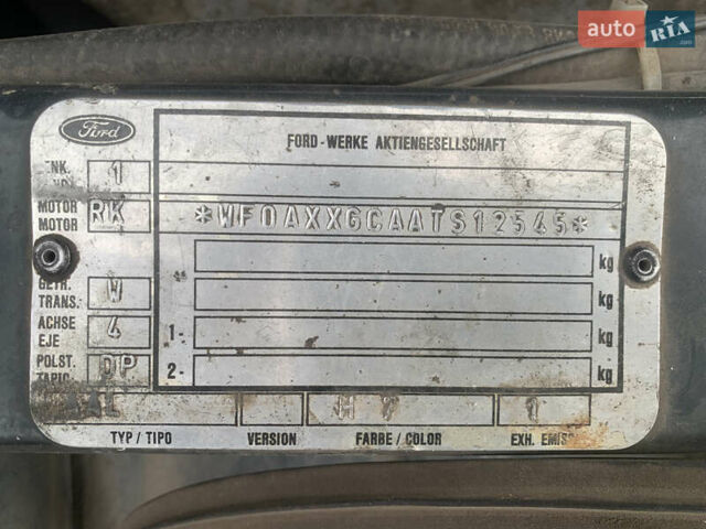 Зеленый Форд Эскорт, объемом двигателя 1.8 л и пробегом 216 тыс. км за 1700 $, фото 9 на Automoto.ua