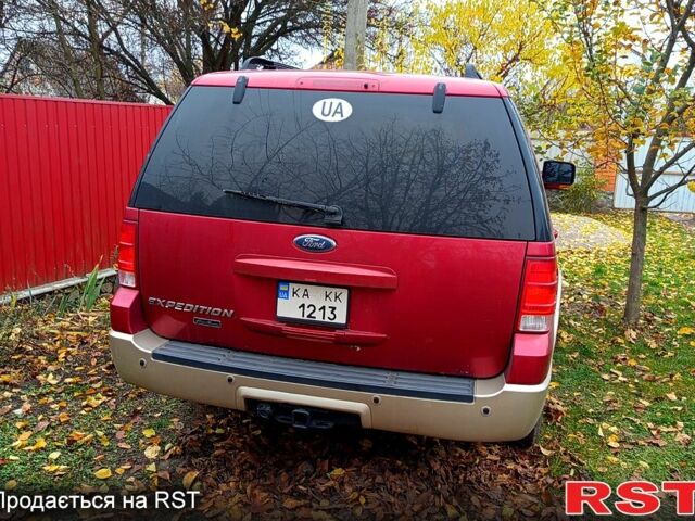 Красный Форд Экспедиция, объемом двигателя 5.4 л и пробегом 200 тыс. км за 6500 $, фото 1 на Automoto.ua