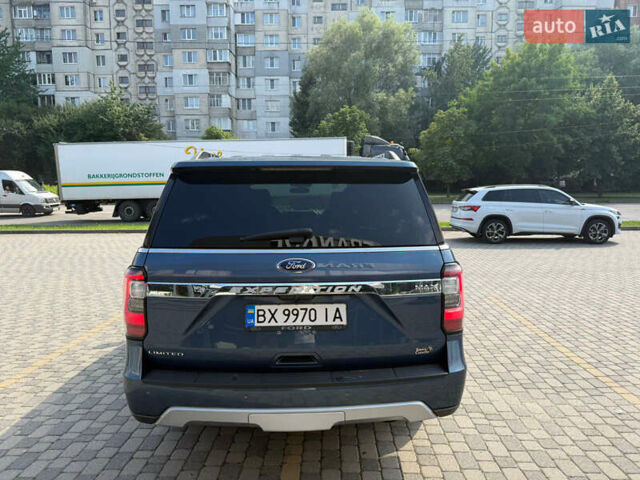 Синий Форд Экспедиция, объемом двигателя 3.5 л и пробегом 165 тыс. км за 32000 $, фото 4 на Automoto.ua