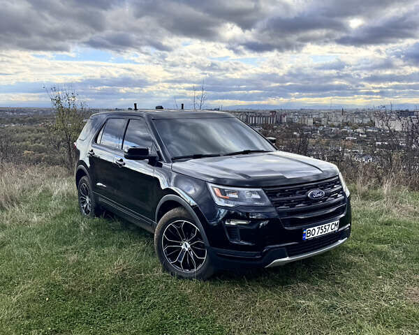 Черный Форд Эксплорер, объемом двигателя 3.7 л и пробегом 140 тыс. км за 17500 $, фото 2 на Automoto.ua